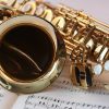 Bladmuziek met saxofoon