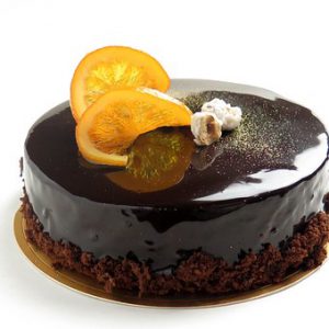 Taart met chocolade