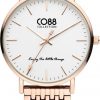 CO88 Collection rosékleurig horloge